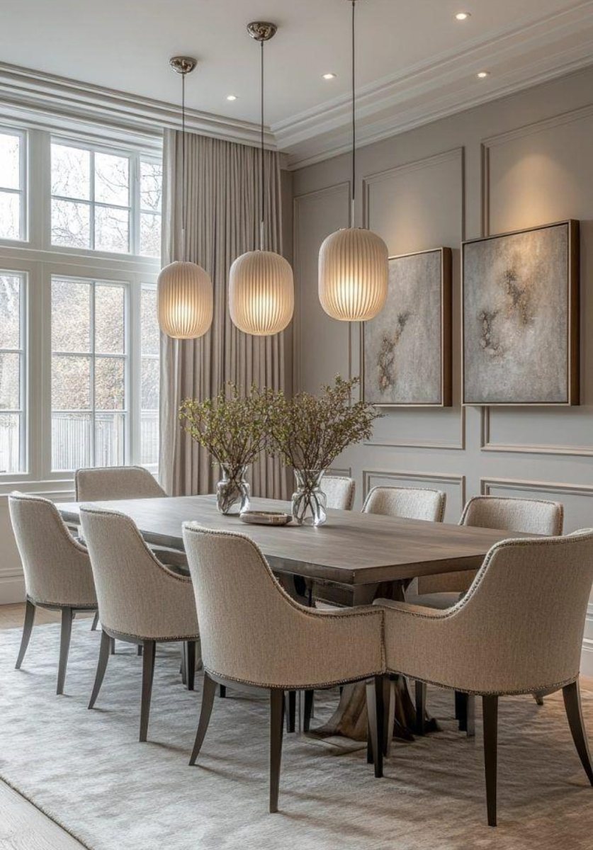 Elegant dining room