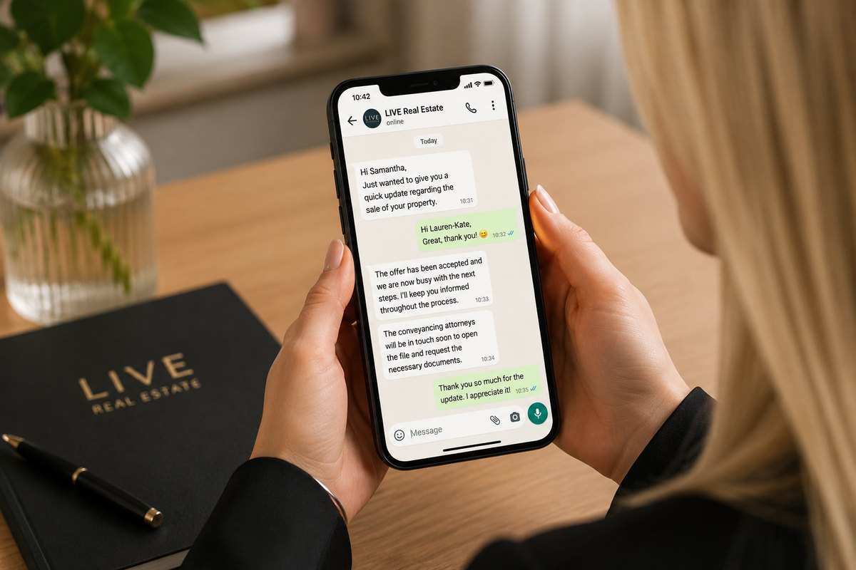Steady communication — weekly feedback throughout the process