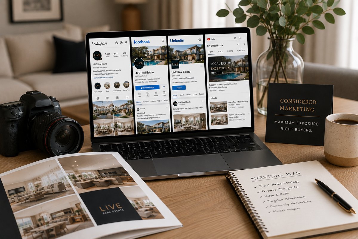 Considered marketing — maximum exposure to the right buyers